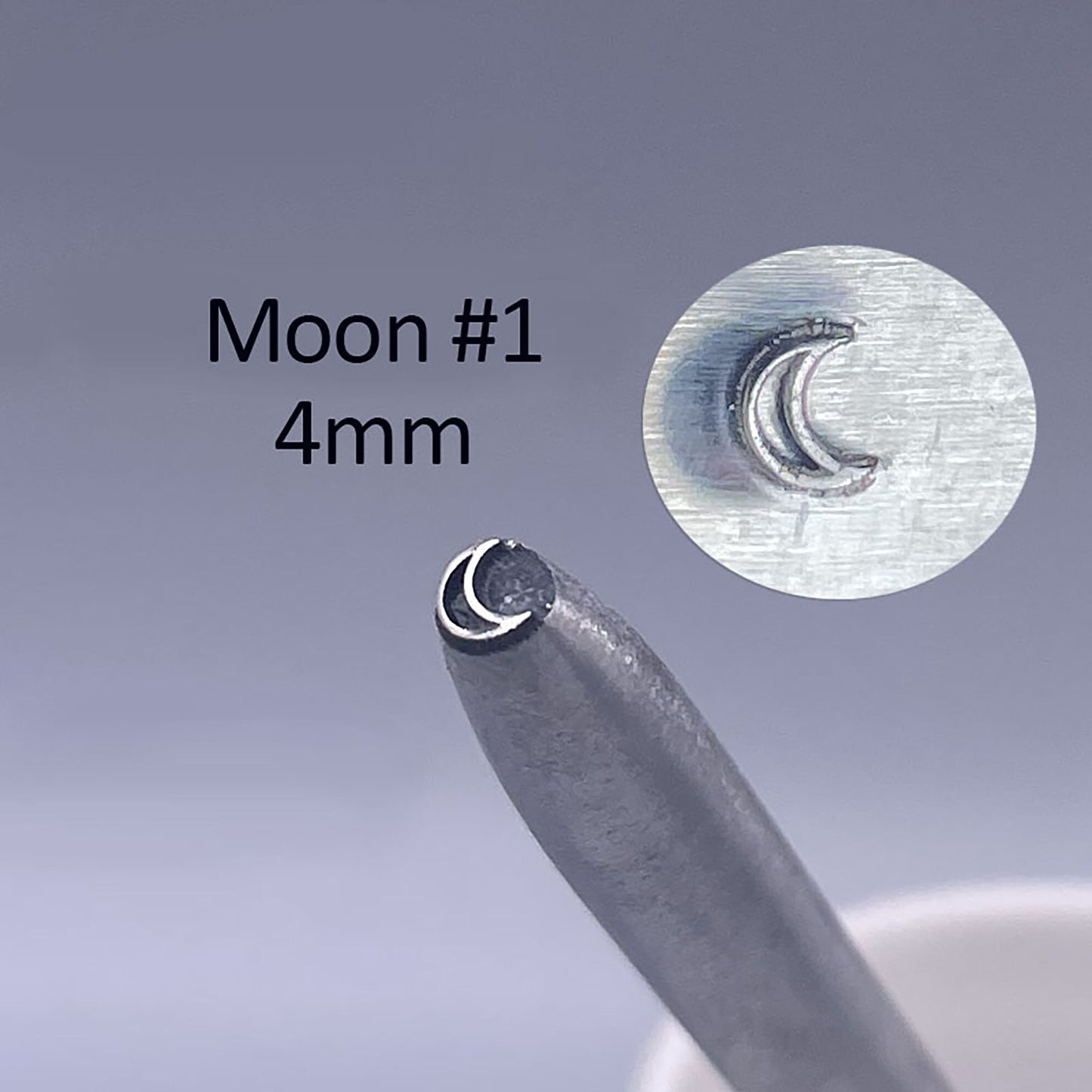 Steel Stamp Star Moon Heart micro Craftsmanship for Jewelry Making - Personalize Your Silver 925 and Gold Creations with Precision and Style